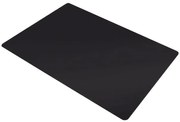 Čierna plastová podložka pod stoličku 100 x 140 cm