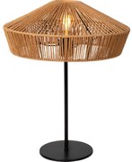 Lucide 10513/40/72 - Stolná lampa YUNKAI 1xE27/60W/230V hnedá