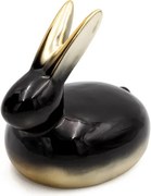 Veľkonočná dekorácia FIG 199 E čierna / zlatá (2 ks)