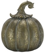 Mosadzná antik dekorácia tekvice Millani XL - Ø 21*25 cm