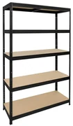 Regalux Vysokozáťažový regál Promix Plus, 180 × 120 × 45 cm, nosnosť police: 200 kg