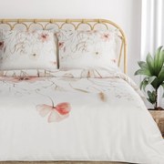 SATÉNOVÉ OBLIEČKY PREMIUM24 160X200 CM, 2 KS 70X80 CM LVETY