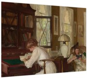 Obraz - Edmund Tarbell, Josephine and Mercie, reprodukcia (70x50 cm)