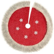 Podložka pod Vianočný stromček 417B červená