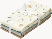 Mušelínové ručníky z organickej bavlny Blueberries, 3 ks