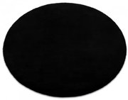 Koberec BUNNY kruh čierny