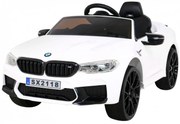 Elektrické vozidlo s funkciou drift BMW M5 DRIFT biele