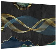 Obraz - Abstrakcia (70x50 cm)