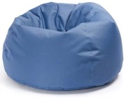 Lacný sedací vak Sakwa L – pohodlný vak pre deti aj dospelých, ľahko umývateľný polyester Farba: NC21 - modrá