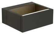 Lucide 28857/06/30 - LED vonkajšie nástenné svietidlo GOA LED/6W/230V čierne IP54