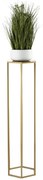 Stojan na kvety LOFTSTYLE I 100 cm zlatý