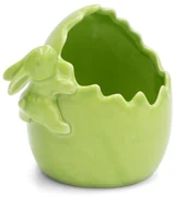VEĽKONOČNÁ SOŠKA EASTER1 SADA 2 KS 12X11 CM ZELENÁ