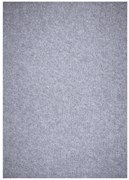 Kusový koberec Quick step šedý, 50x80, šedá, chodba / predsieň, Vopi