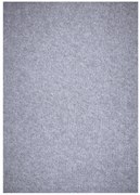 Vopi, Kusový koberec Quick step šedý, 50x80, šedá, chodba / predsieň