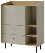 Komoda Alessio AE9 2S1D Eukalyptus/Dub Baltic