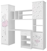 Detská stena do izby - RUŽOVÁ BALETKA