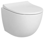 Wc s bidetom závesné VitrA Sento  so zadným odpadom 7747-003-0559