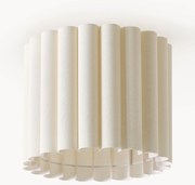 Stropné svietidlo z ľanu Lucina