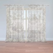 Sablio Záclony Secesné noblesa: 2ks 150x250cm