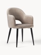 Zamatová stolička's opierkami Rachel