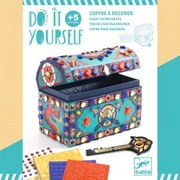 Djeco DIY Vyrob si sám Mozaika truhlica