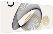 Obraz - Geometrické tvary N⁰3 (120x50 cm)