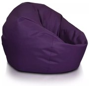 Lacný sedací vak Sakwa L – pohodlný vak pre deti aj dospelých, ľahko umývateľný polyester Farba: NC5 - fialová