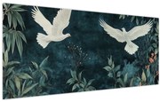 Obraz - Dve holubice (120x50 cm)