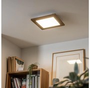 Eglo -LED RGBW Stmievateľný prisadený panel SALOBRENA-C LED/16W/230V hnedá + DO