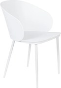 WL-Living Gigi dizajnové stoličky - Biela