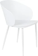 WL-Living Gigi dizajnové stoličky - Biela