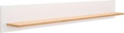 XXXLutz NÁSTENNÁ POLICA, dub, biela, farba duba, 160/20/16 cm MID.YOU - Regály - 000575036401