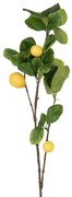 Dekorácia umelá vetvička citrónovník Lemon Tree - 10*7*73 cm