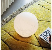 Ideal Lux - Stolná lampa CARTA 1xE27/25W/230V pr. 40 cm biela