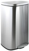Spirella Spirella pedálový odpadkový kôš akira kartáčovaná nerezová oceľ soft-close 30 l 10.21569