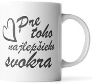 Sablio Hrnček Pre toho najlepšieho svokra - 200 ml - espresso