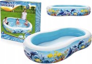 veľký Nafukovací Bazén pre deti 262x157x46 cm Bestway morské zvieratká
