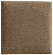 Čalúnený nástenný panel QUADRATTA 40x40 cm - viac farieb Farba: Svetlohnedá