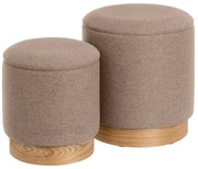 Svetlohnedý taburet – Casa Selección