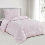 Žakárové povlečení Alabama růžová , 140 x 200 cm,70 x 90 cm