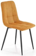 Jedálenská stolička Ember, žltá