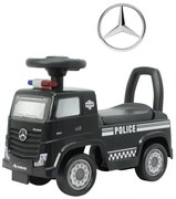 Odrážadlo Mercedes-Benz Actros policajné auto čierne