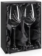 Darčeková krabička na 2 poháre na víno Swarovski