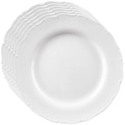 Orion Súprava porcelánových dezertných tanierov Mona lem 6 ks, 19 cm