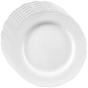 Orion Súprava porcelánových dezertných tanierov Mona lem 6 ks, 19 cm