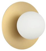 Zambelis 23137 - Nástenné svietidlo 1xG9/7W/230V pr. 21 cm zlatá