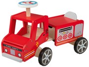 Playtive Drevené odrážadlo Ride-On Truck (červená)  (100372860)