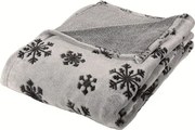Deka Kristall, vločky, antracitová%