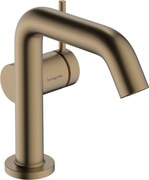 Hansgrohe Tecturis S, páková umývadlová batéria 110 Fine CoolStart EcoSmart+ s odtokovou súpravou, kartáčovaný bronz, HAN-73320140