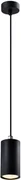 Candellux Čierny závesný luster Tubo 10cm pre žiarovku GU10 31-78537